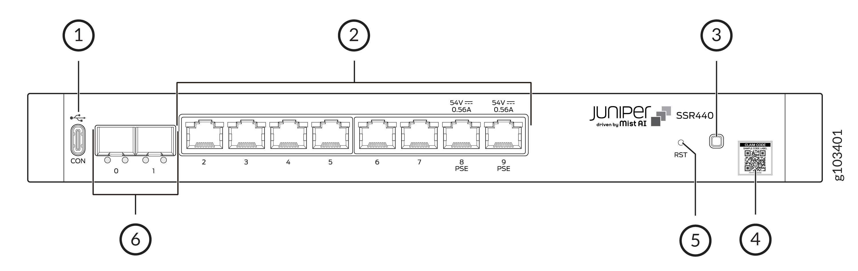 SSR440 Front Panel