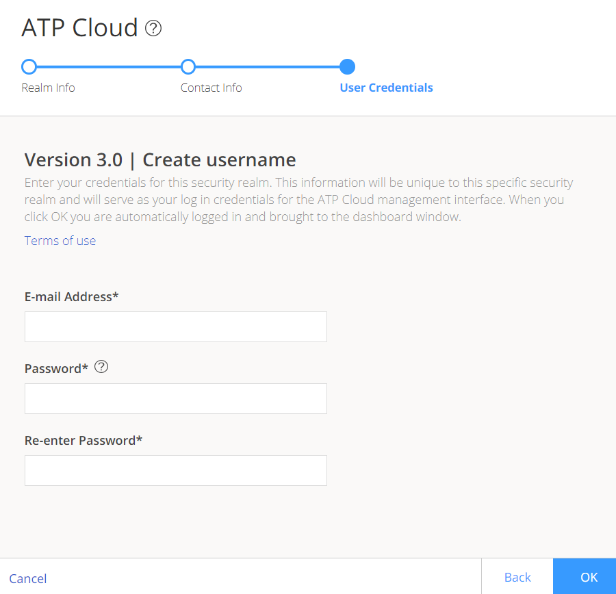 Creating Your Juniper ATP Cloud Credentials