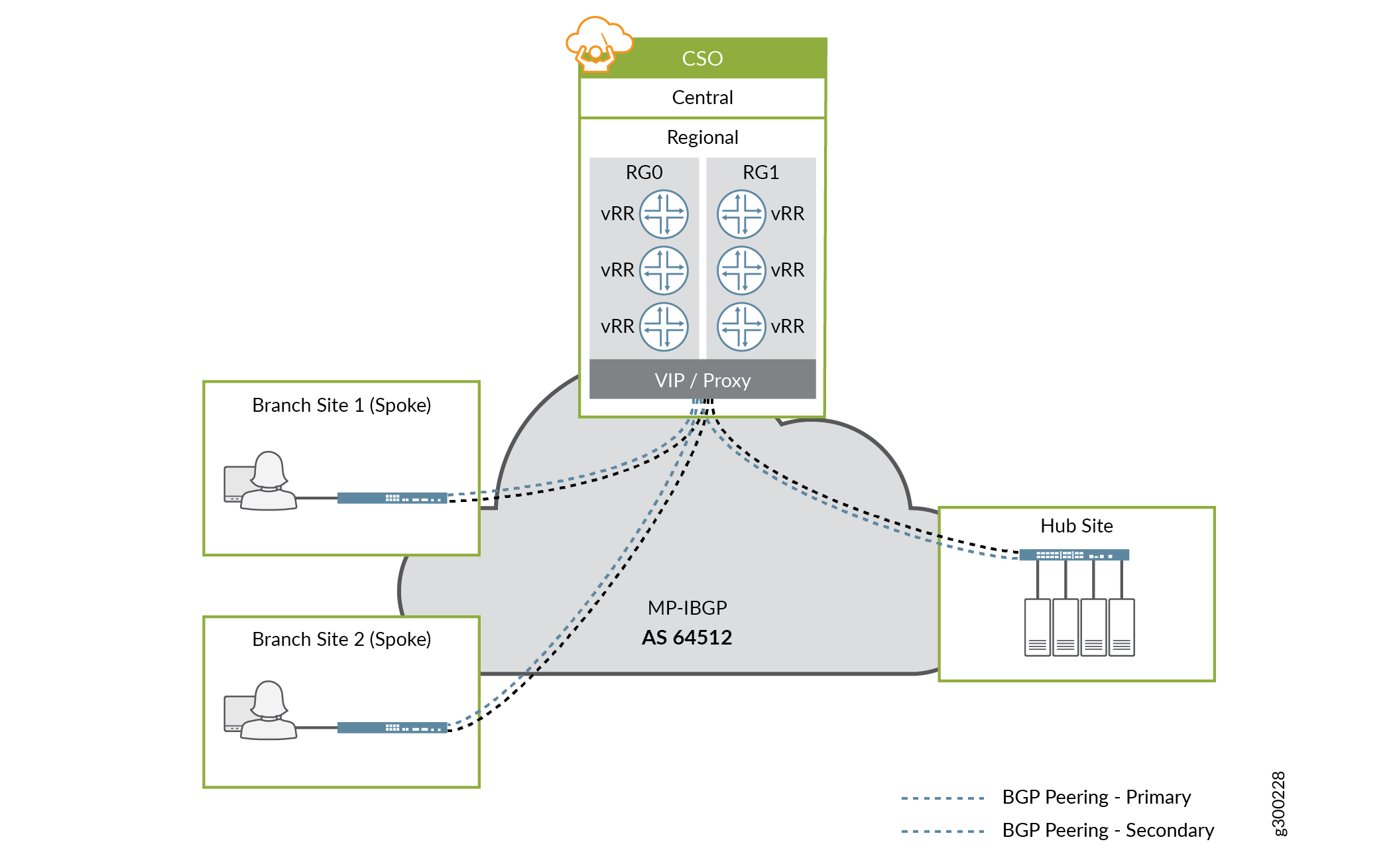 Control Plane - Multi-vRR Design