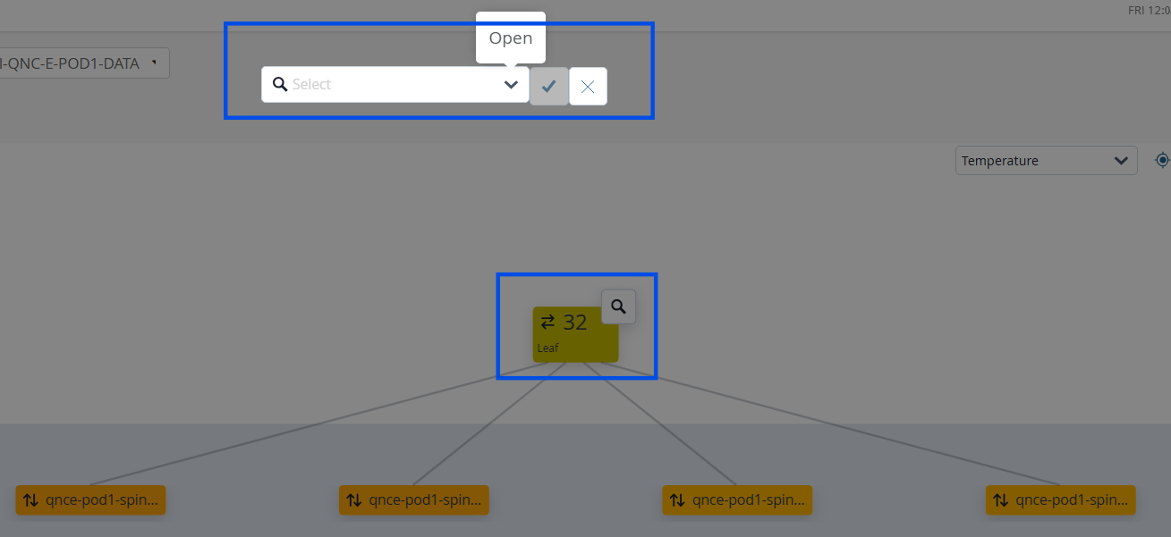 Search and Selection Panel