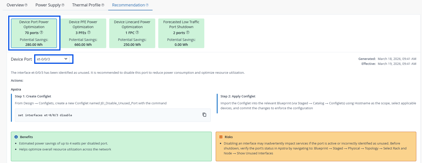 Sample Recommendation