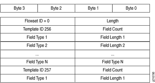 Version 9 Template FlowSet Format