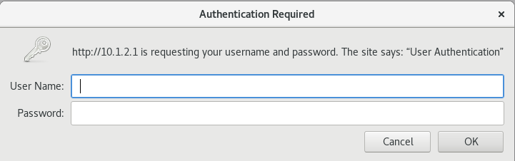 Pass-Through Authentication Prompt