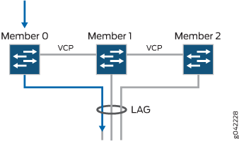 Egress Traffic Flow with Local Link Bias