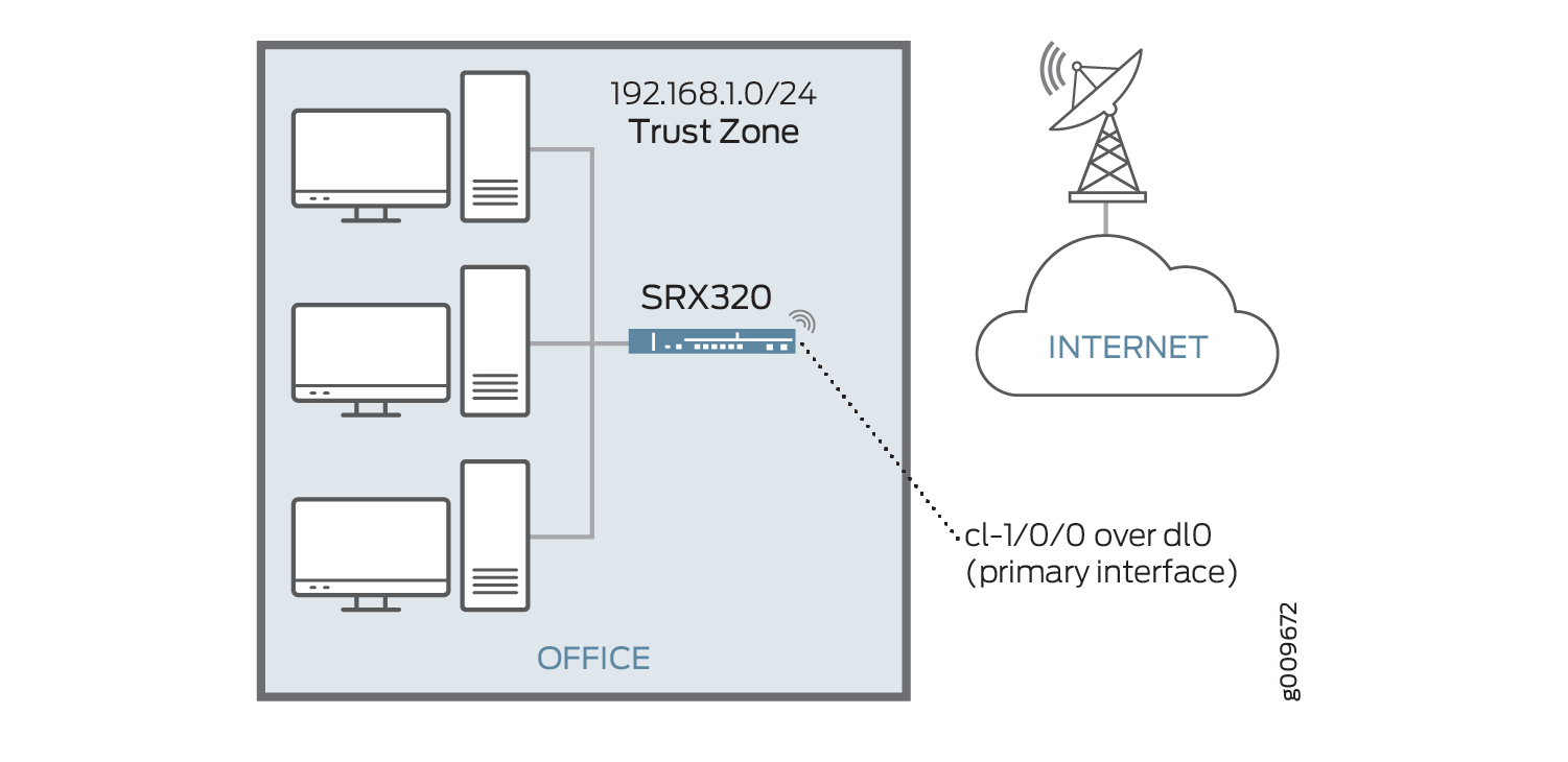 LTE Mini-PIM as a Primary Interface