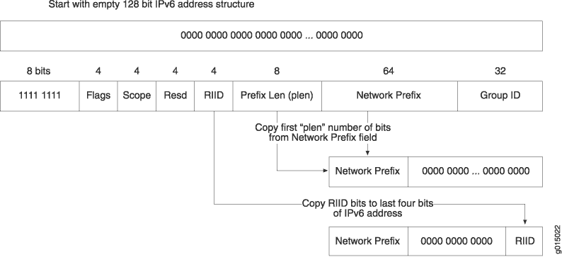Extracting the Embedded RP IPv6 Address