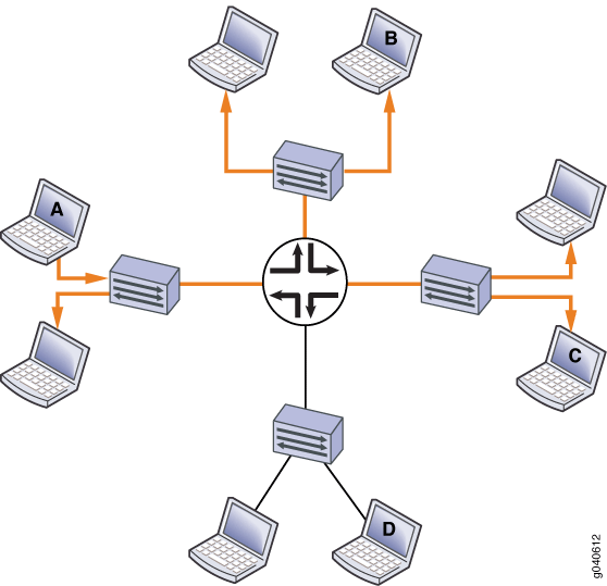 Networks Without IGMP Snooping Configured