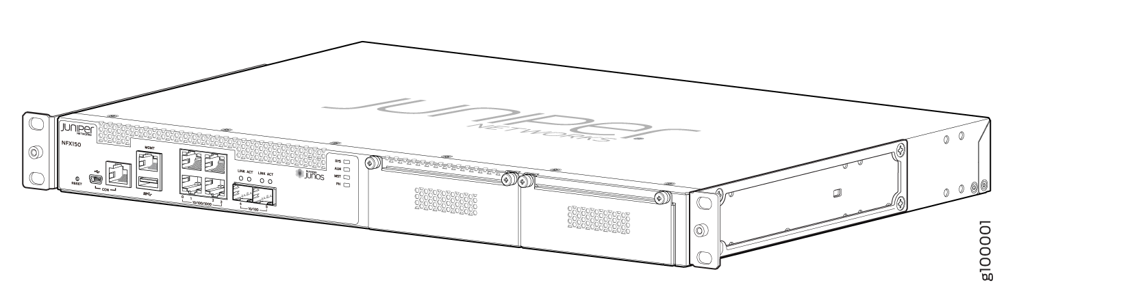 NFX150 Rack-Mount Model