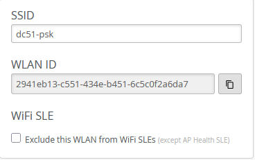 First SSID