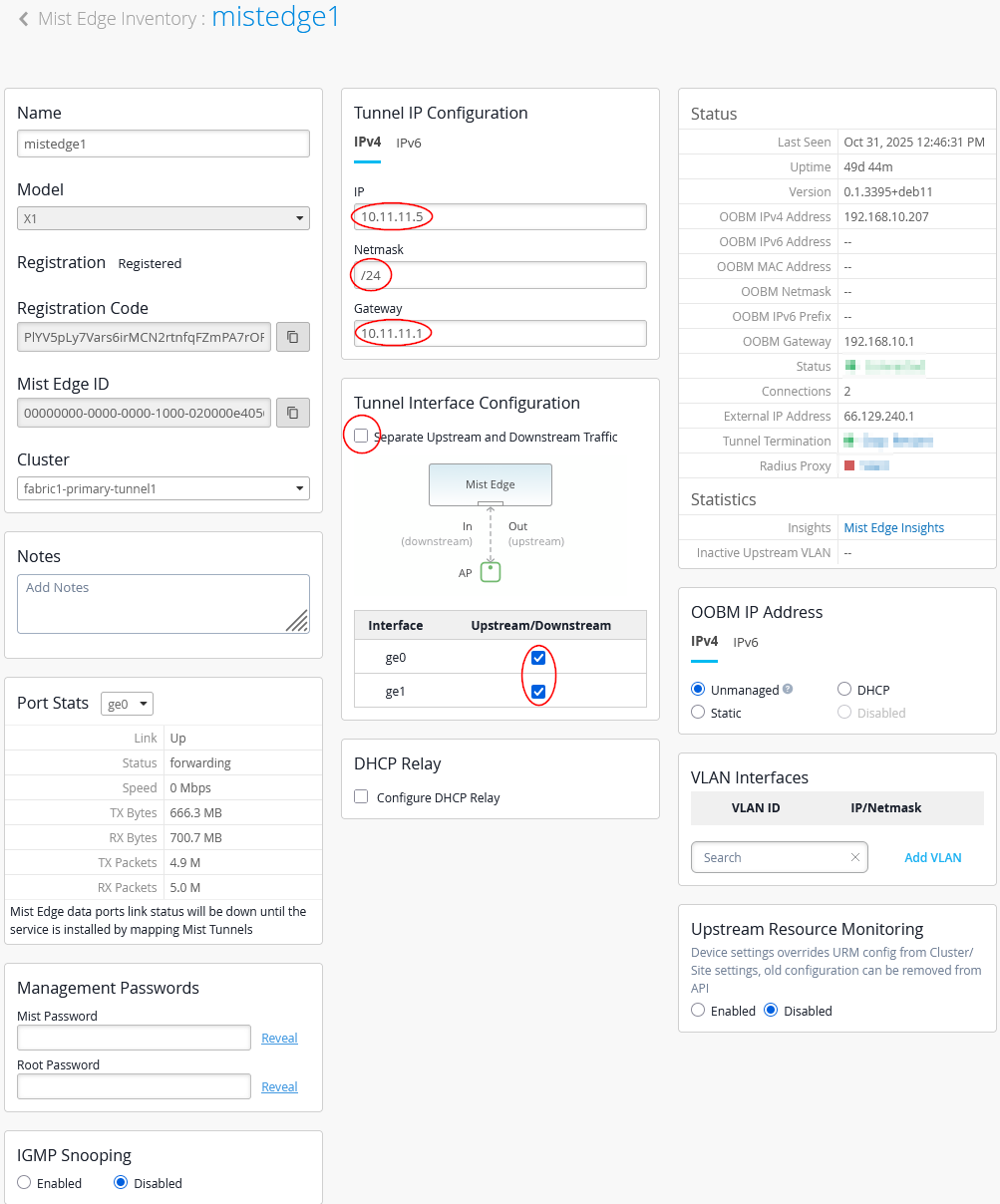 First Mist-Edge Configuration