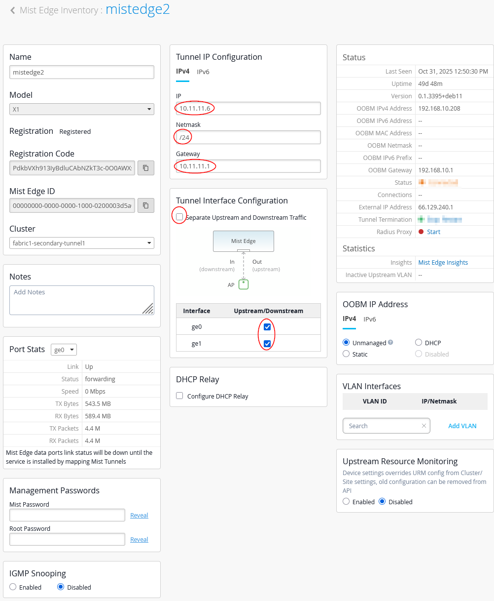 Second Mist-Edge Configuration