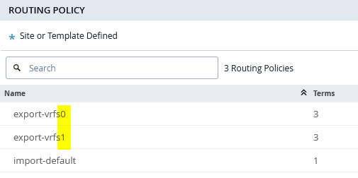 Two export filters instead of one