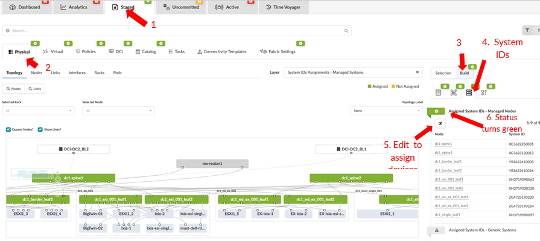 Figure 15: Blueprint Staged Assign System IDs Under Build