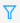 Blue funnel icon for filtering data in software interfaces.