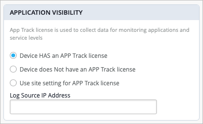 WAN Edge Device Application Visibility
