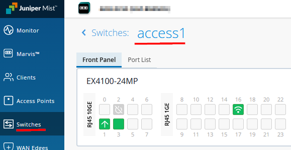 Access Switch Ports