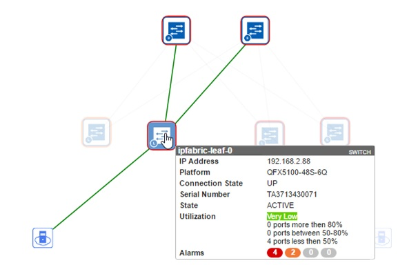 Displaying Connection Details in Graph View