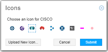 Icon Selection Window