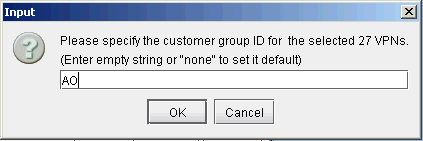 Supply a customer ID