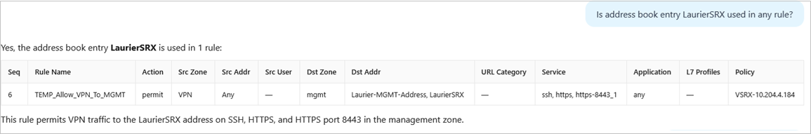 Use Case 2: Policy Rule Discovery and Structure Analysis