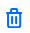 Blue trash can icon representing delete or remove function.