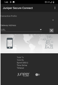 Connect to SRX Series Devices using Gateway Address