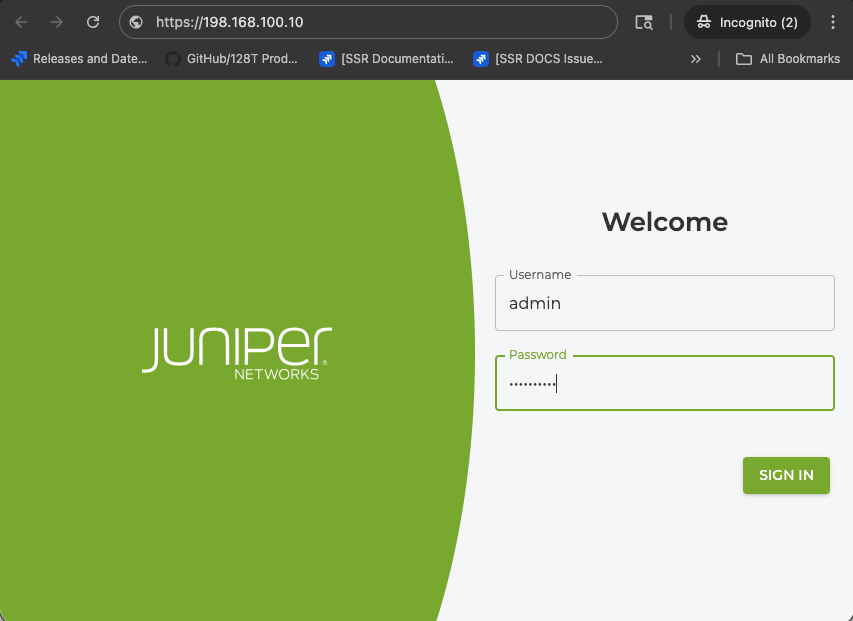 Login to the Conductor