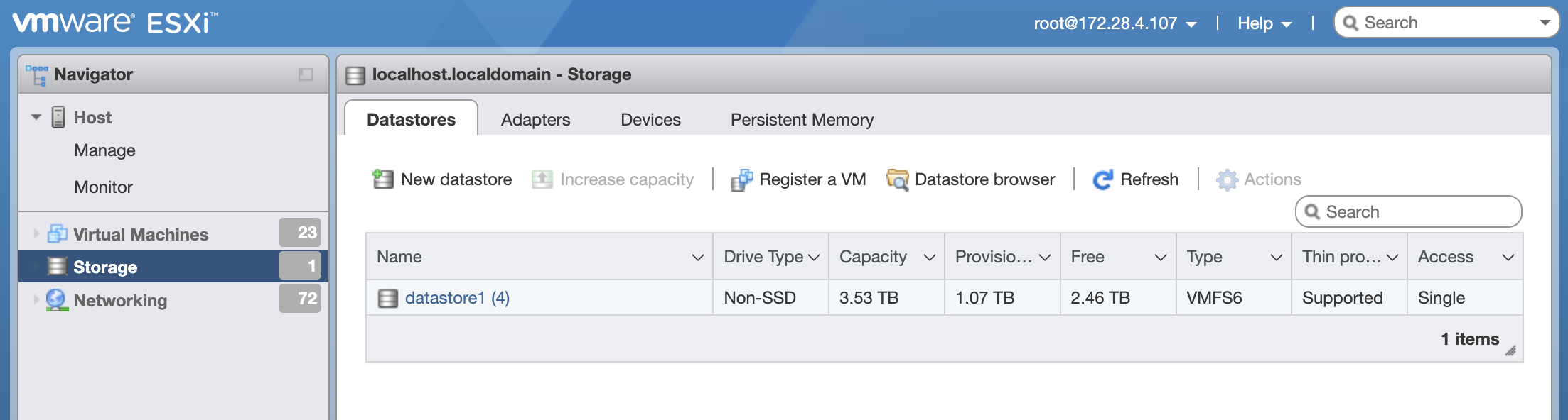 Storage