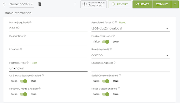 Node Asset ID