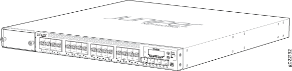 Front Panel of a 32-Port EX4300 Switch