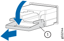 Remove a QSFP+ Transceiver