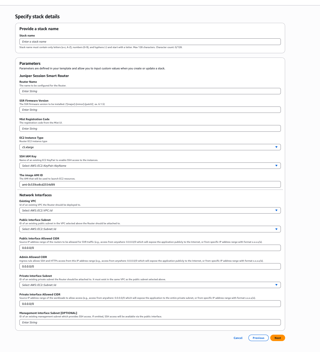 CloudFormation Template